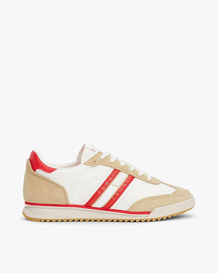 נעלי ספורט קלאסיות מעור WOMEN'S TOMMY HILFIGER