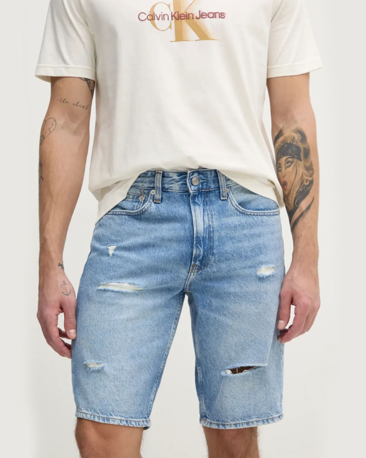 ג'ינס קצר רגיל MEN'S CALVIN KLEIN