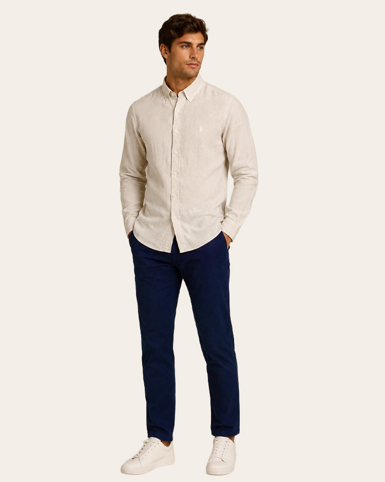 חולצת פשתן MEN'S RL