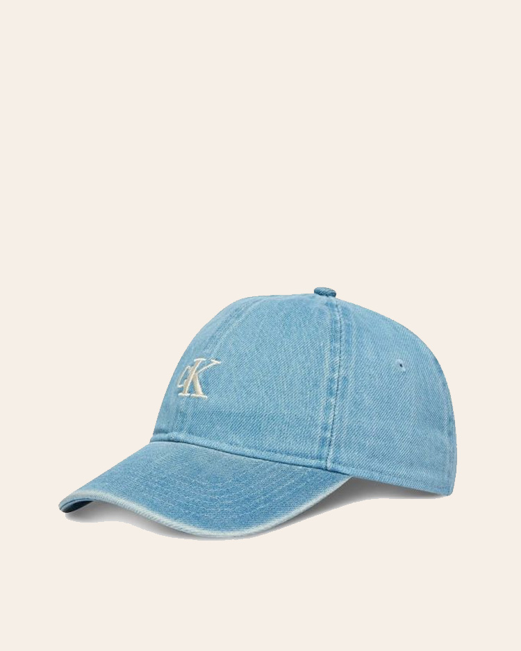 כובע דנים רקום מונוגרמה CALVIN KLEIN
