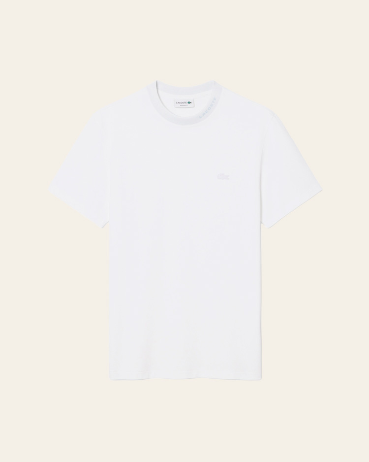 חולצת טי-שירט פיקה ממותגת MEN'S LACOSTE