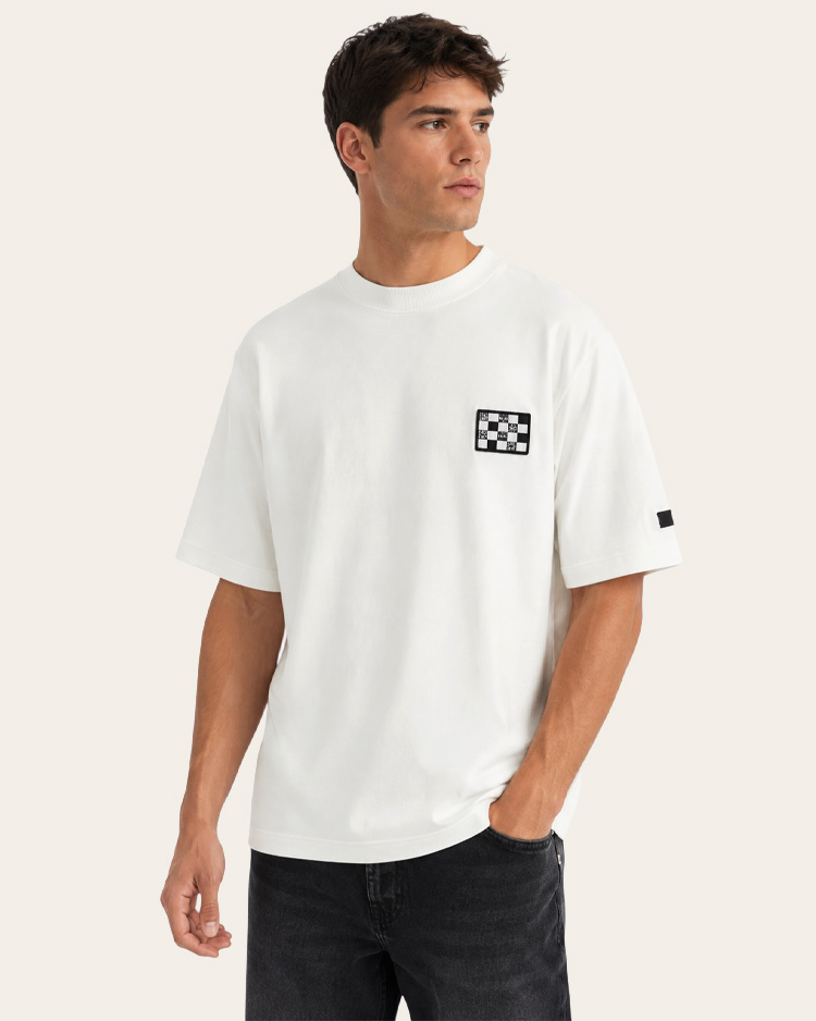 חולצת טי בגזרה משוחררת MEN'S BALR