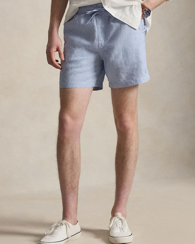 מכנסי פשתן קצרים MEN'S RL