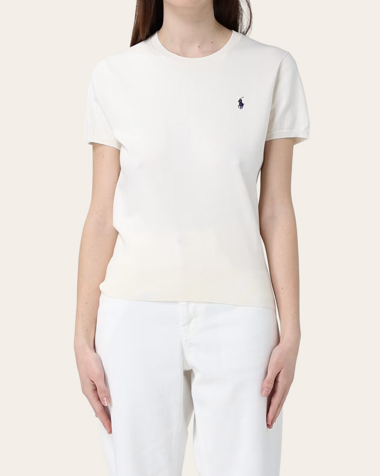 סוודר/חולצה סריג שרוול קצר WOMEN'S RL